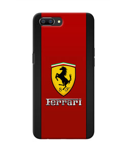 Ferrari Abstract Red Realme C1 Real 4D Back Cover