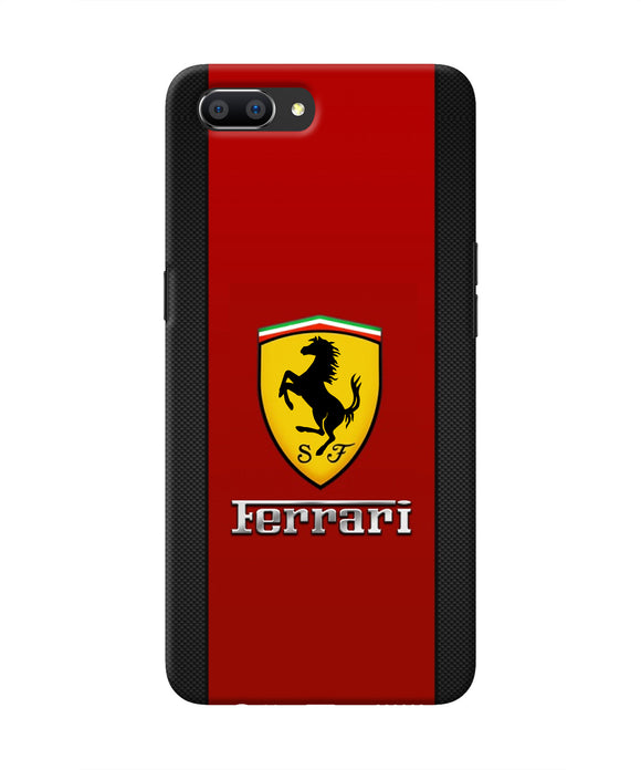 Ferrari Abstract Red Realme C1 Real 4D Back Cover
