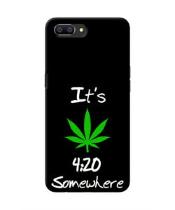 Weed Quote Realme C1 Real 4D Back Cover