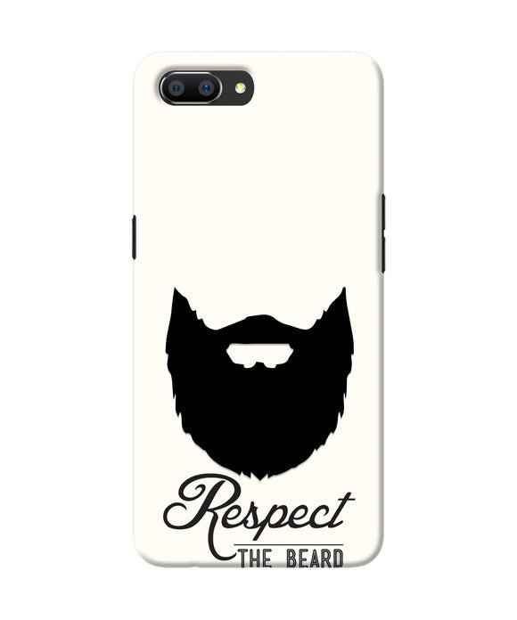 Respect the Beard Realme C1 Real 4D Back Cover