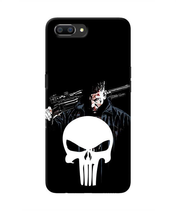 Punisher Character Realme C1 Real 4D Back Cover