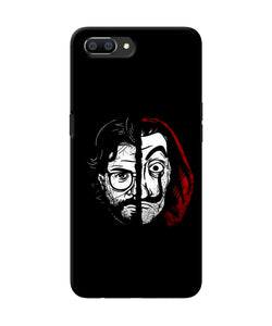 Money Heist Professor Mask Sketch Realme C1 Back Cover