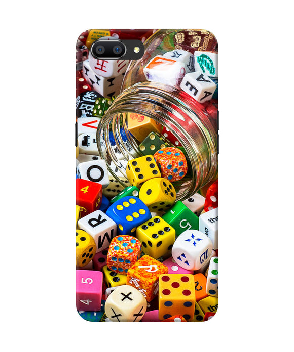 Colorful Dice Realme C1 Back Cover