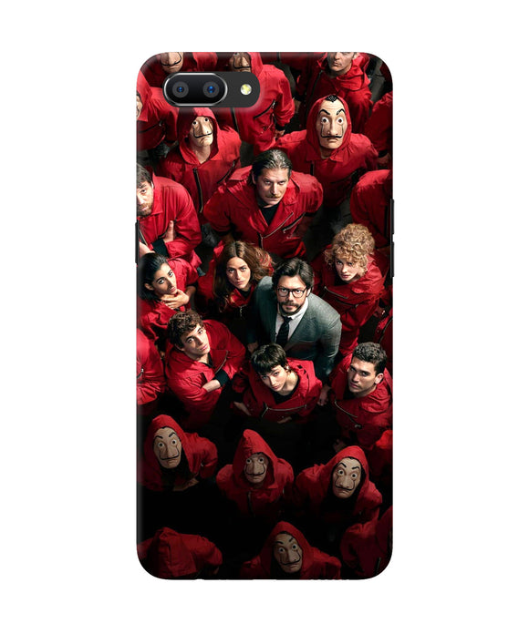 Money Heist Professor with Hostages Realme C1 Back Cover