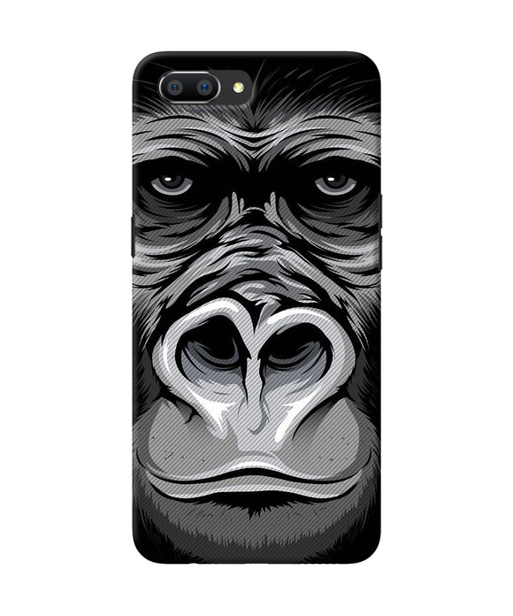 Black Chimpanzee Realme C1 Back Cover