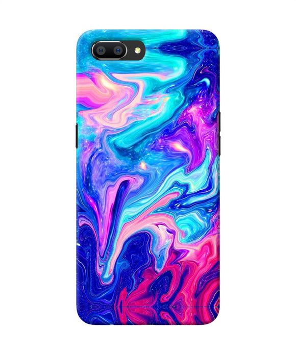 Abstract Colorful Water Realme C1 Back Cover