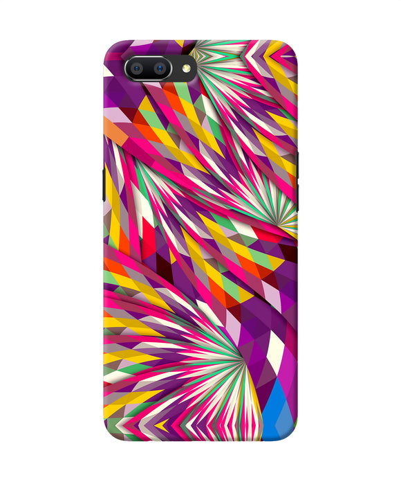 Abstract Colorful Print Realme C1 Back Cover