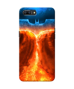 Burning Batman Logo Realme C1 Back Cover