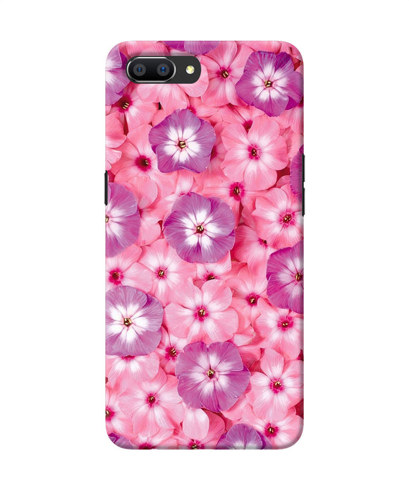 Natural Pink Flower Realme C1 Back Cover