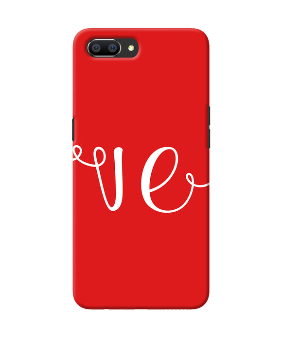 Love Two Realme C1 Back Cover