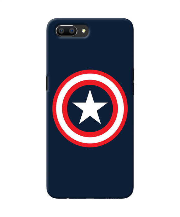 Captain America Logo Realme C1 Back Cover