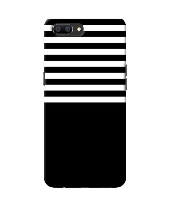 Black And White Print Realme C1 Back Cover