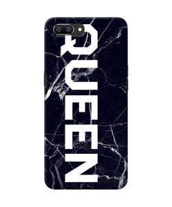 Queen Marble Text Realme C1 Back Cover