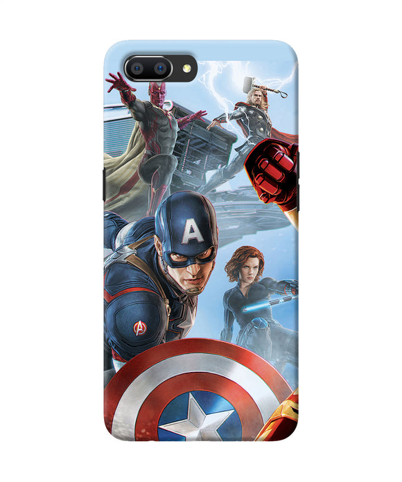 Avengers On The Sky Realme C1 Back Cover