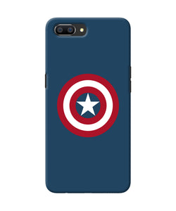 Captain America Logo Realme C1 Back Cover