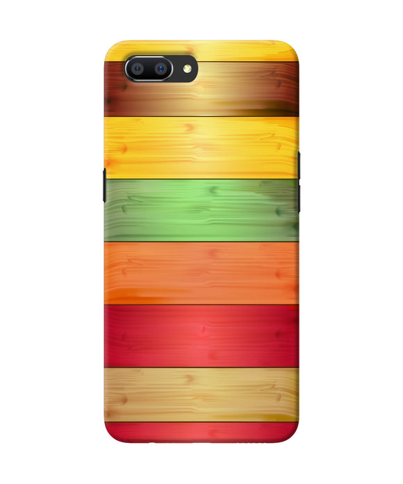 Wooden Colors Realme C1 Back Cover