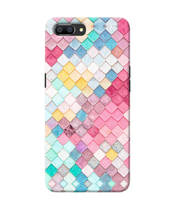 Colorful Fish Skin Realme C1 Back Cover