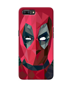 Abstract Deadpool Full Mask Realme C1 Back Cover