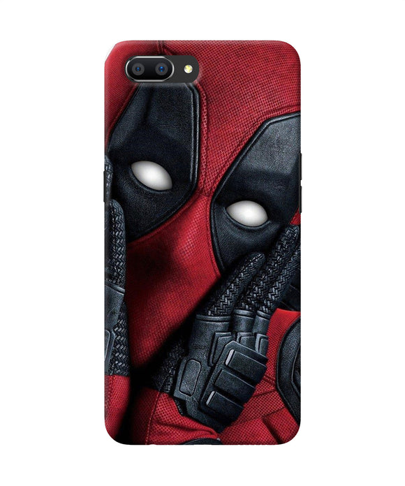 Thinking Deadpool Realme C1 Back Cover