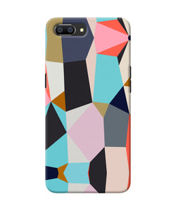 Abstract Colorful Shapes Realme C1 Back Cover