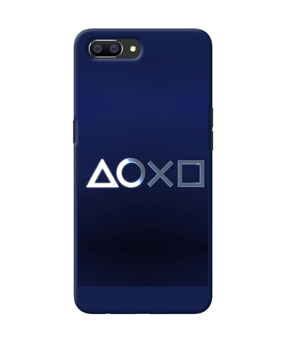 Aoxo Logo Realme C1 Back Cover