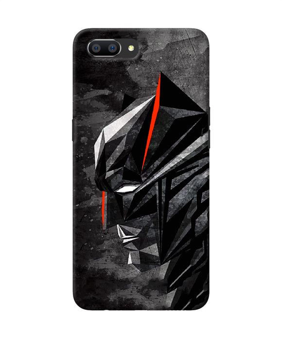 Batman Black Side Face Realme C1 Back Cover