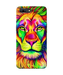 Lion Color Poster Realme C1 Back Cover