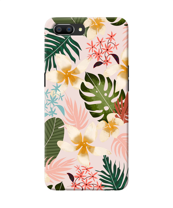 Leaf Print Realme C1 Back Cover