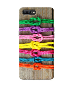 Colorful Shoelace Realme C1 Back Cover