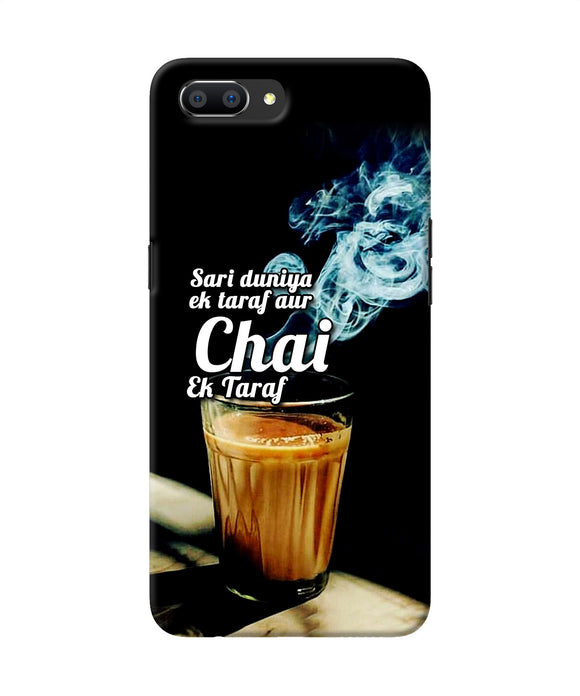 Chai Ek Taraf Quote Realme C1 Back Cover