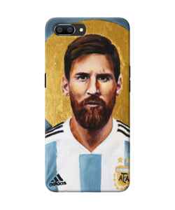 Messi Face Realme C1 Back Cover