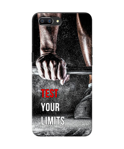 Test Your Limit Quote Realme C1 Back Cover