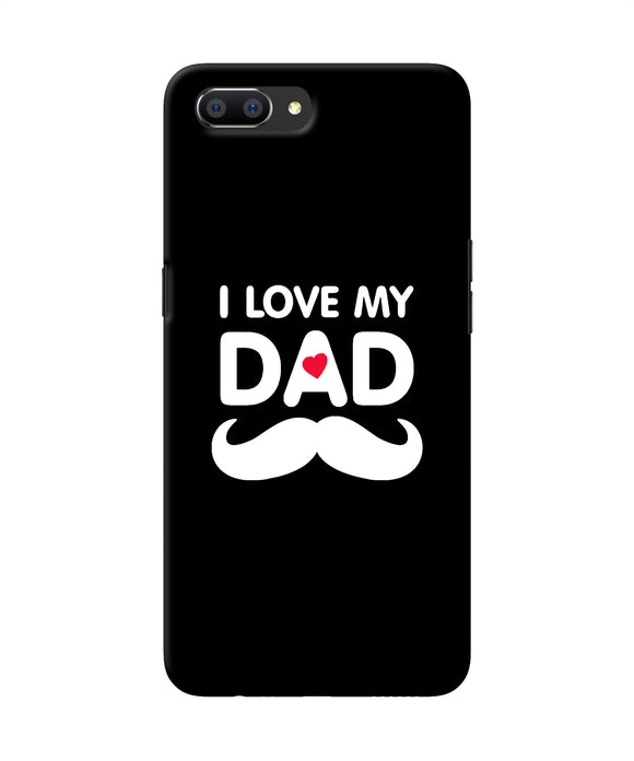 I Love My Dad Mustache Realme C1 Back Cover