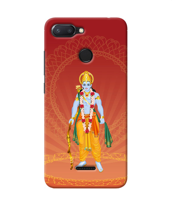 Lord Ram Redmi 6 Back Cover