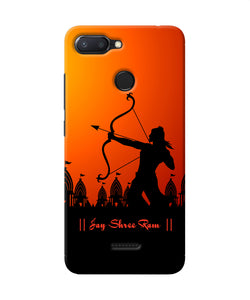 Lord Ram - 4 Redmi 6 Back Cover