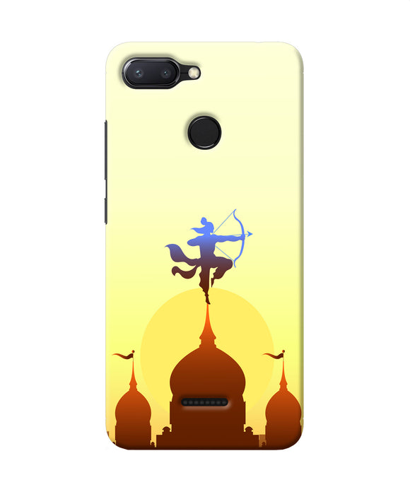 Lord Ram-5 Redmi 6 Back Cover