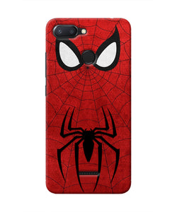 Spiderman Eyes Redmi 6 Real 4D Back Cover