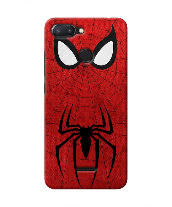 Spiderman Eyes Redmi 6 Real 4D Back Cover