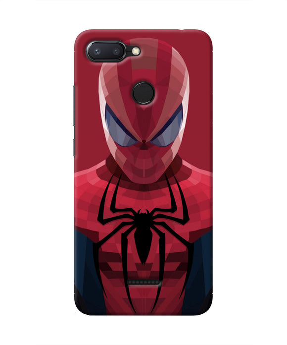 Spiderman Art Redmi 6 Real 4D Back Cover