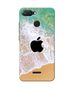 Apple Ocean Redmi 6 Real 4D Back Cover