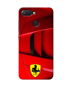 Ferrari Car Redmi 6 Real 4D Back Cover