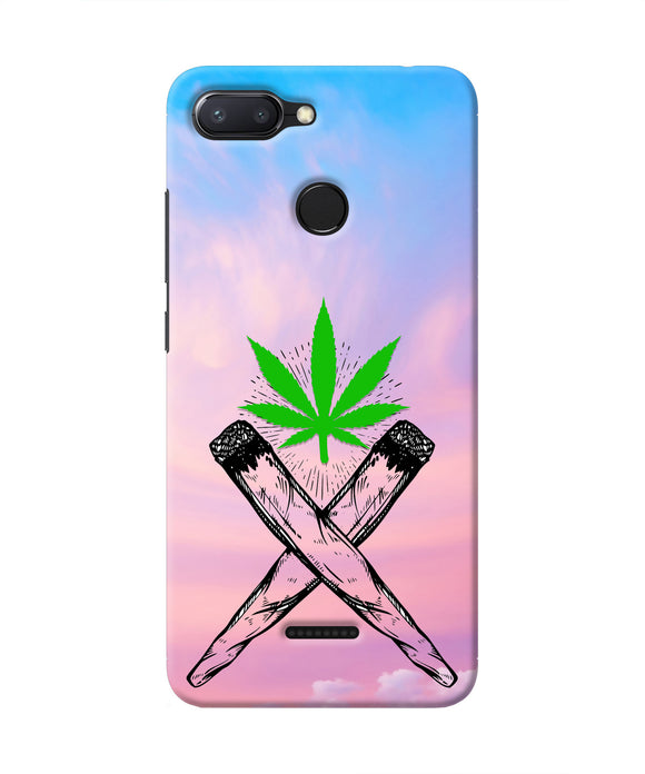 Weed Dreamy Redmi 6 Real 4D Back Cover