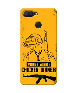 PUBG Chicken Dinner Redmi 6 Real 4D Back Cover