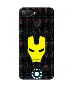 Iron Man Suit Redmi 6 Real 4D Back Cover