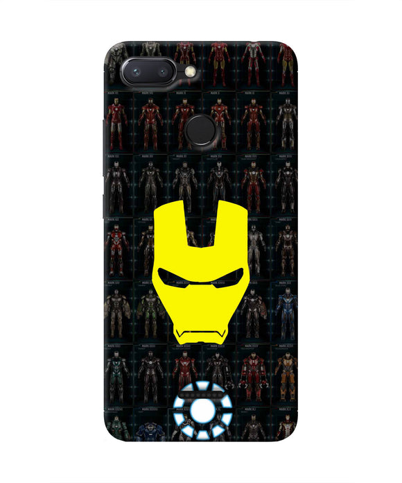 Iron Man Suit Redmi 6 Real 4D Back Cover