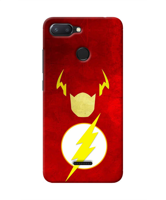 Flash Character Redmi 6 Real 4D Back Cover