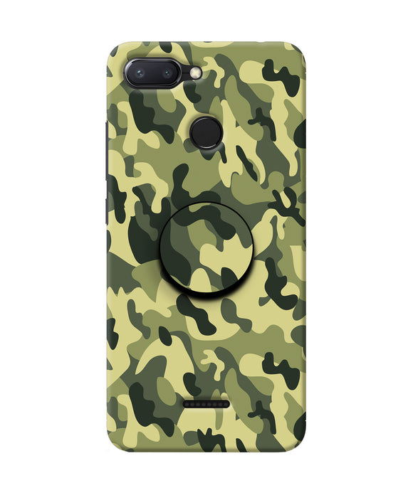 Camouflage Redmi 6 Pop Case