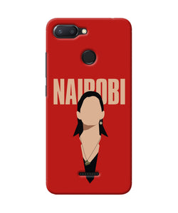 Nairobi Paint Money Heist Redmi 6 Back Cover