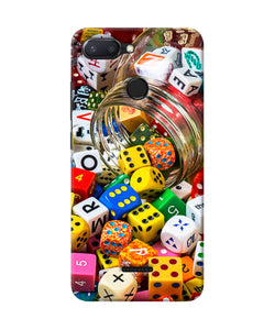 Colorful Dice Redmi 6 Back Cover