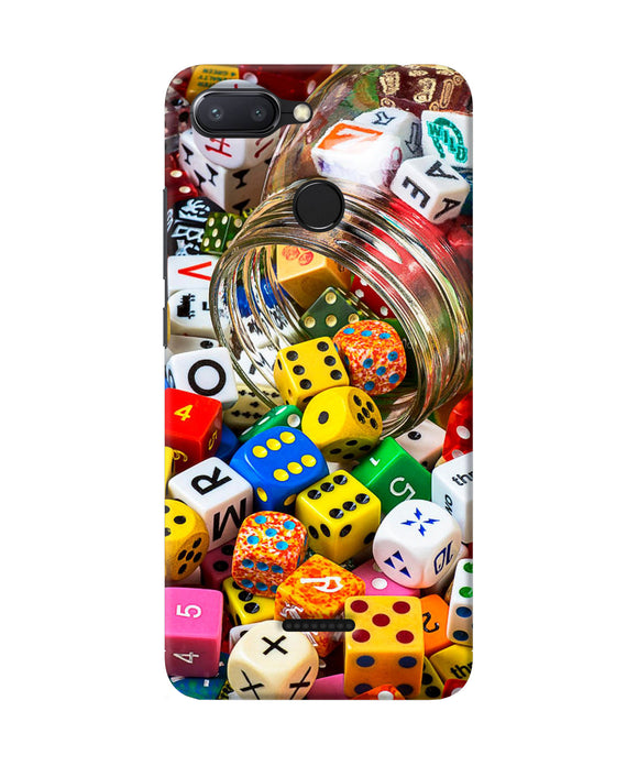 Colorful Dice Redmi 6 Back Cover